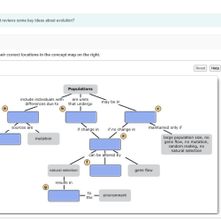 Evolution concept map answers key