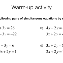 Systems of equations by substitution worksheet